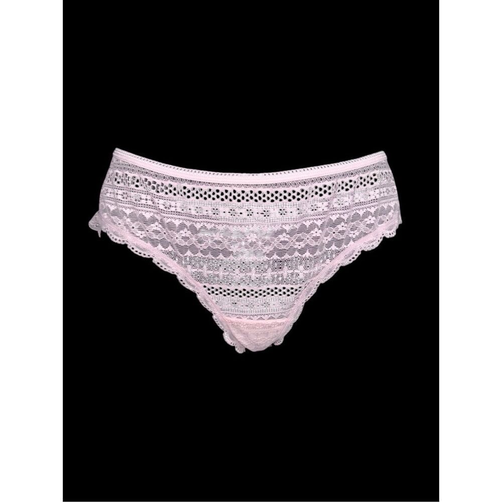 NEW WITH TAGS WOMEN Beautiful Victoria’s Secret large Panties Underwear Lacey pi